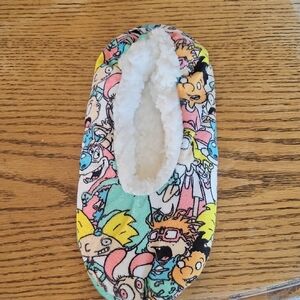 NWOT 2021 VIACOM Colorful Nickelodeon Slippers
